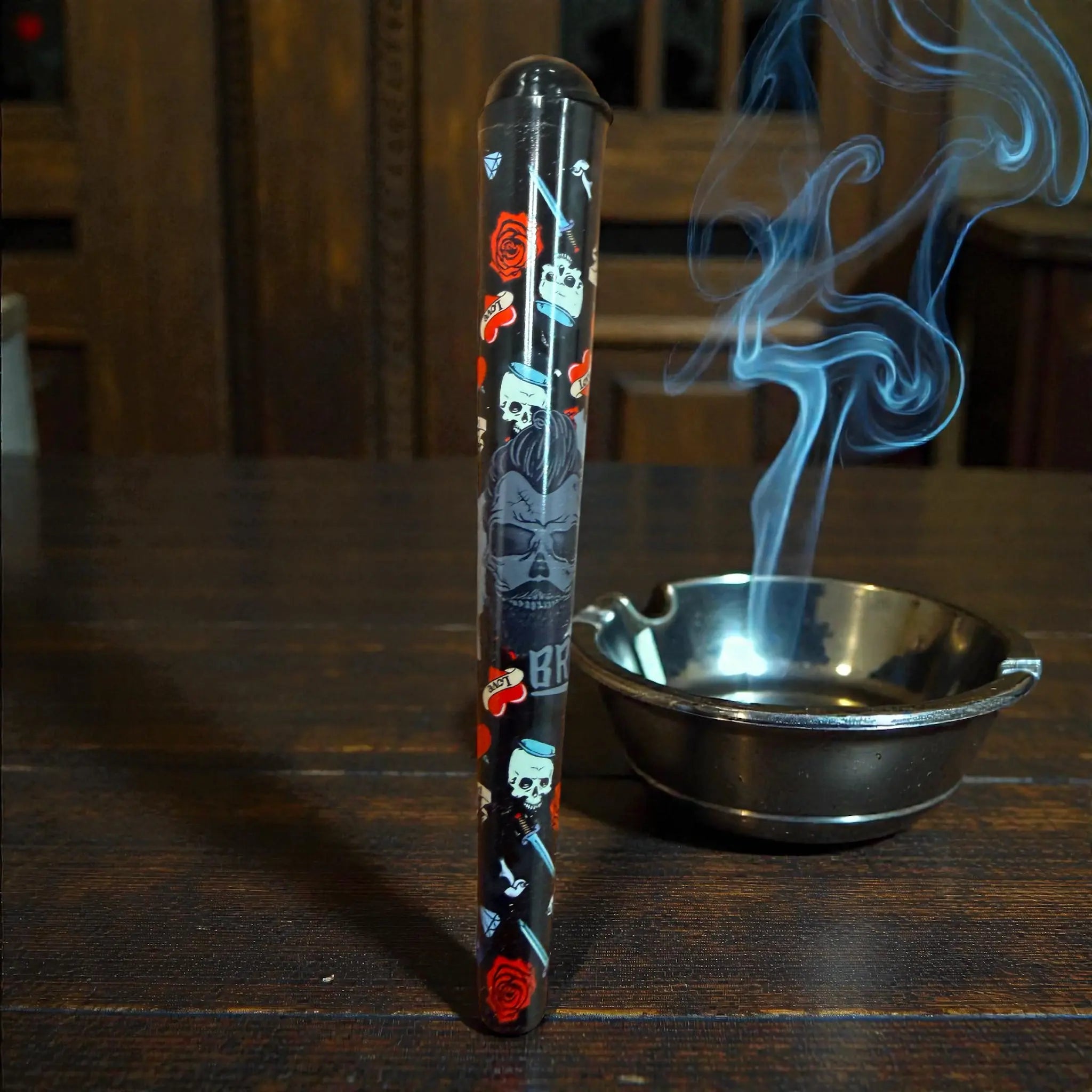 Premium Indoor Flower Shake Pre-Roll (1g, Plastic Tube) ThreeFivez
